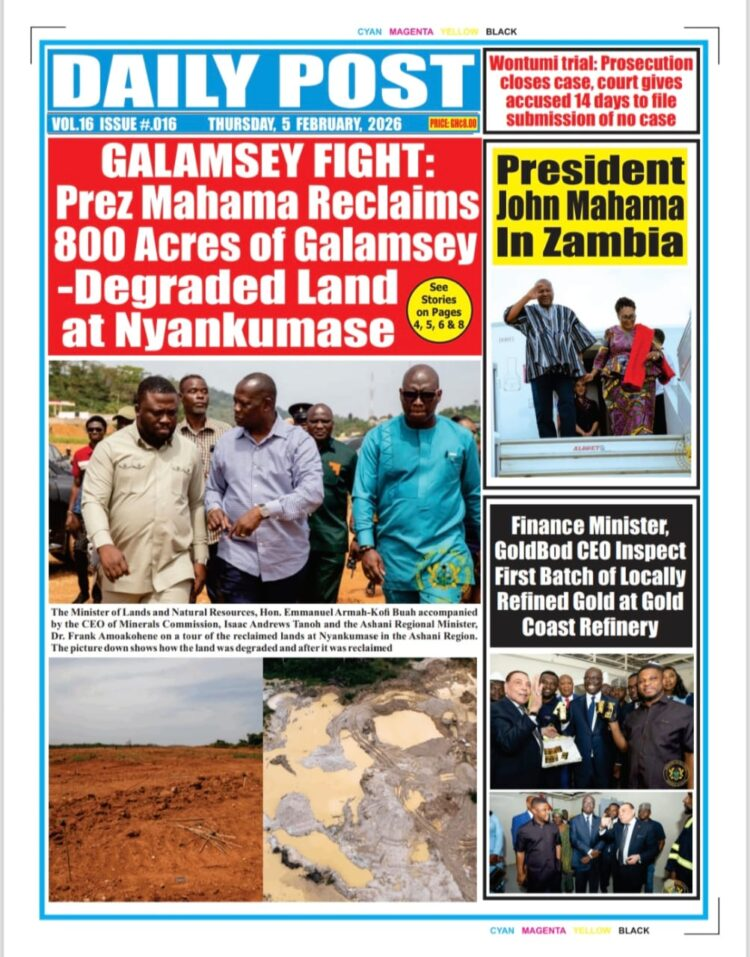 Today's Front pages: Thursday, February 5, 2026