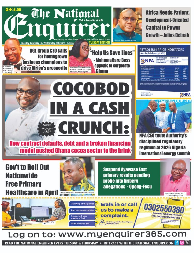 Today's Front pages: Tuesday, February 10, 2026