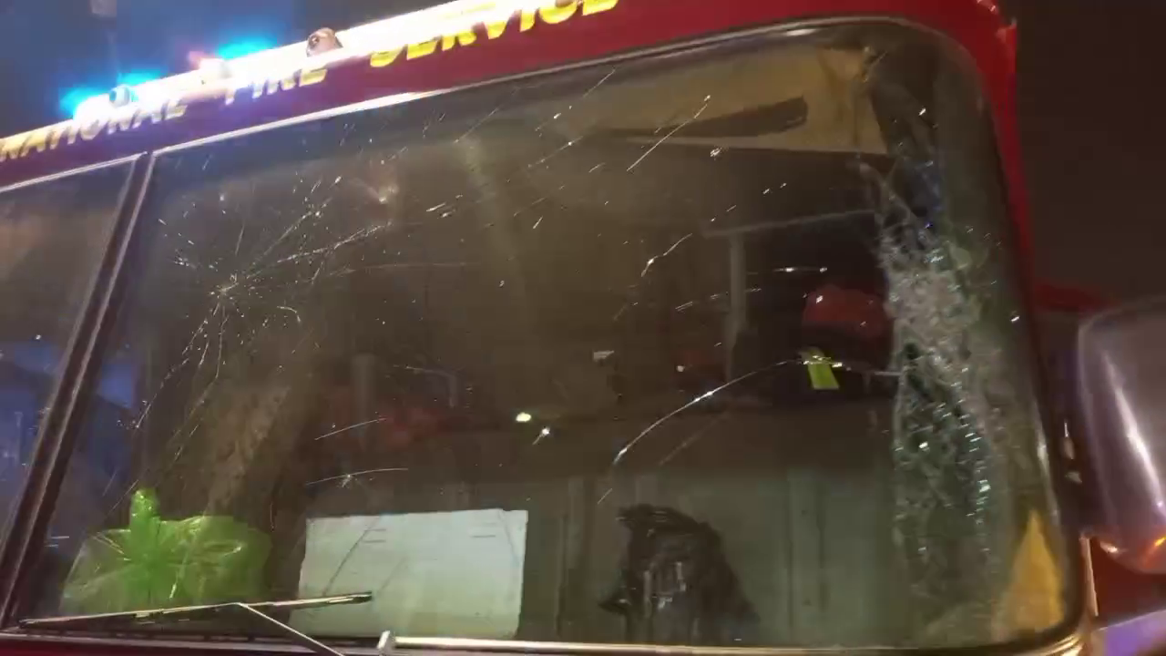Mob fury at Kasoa: Firefighters stoned as market inferno reduces shops to ashes Mob fury at Kasoa: Firefighters stoned as market inferno reduces shops to ashes