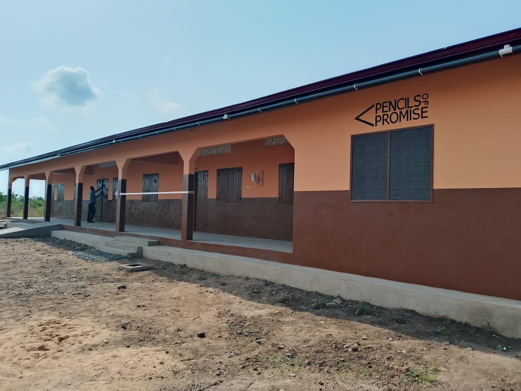 Pencils of Promise hands over three-unit classroom block to deprived Mafi-Kumikpo-Deekpo R/C Basic School