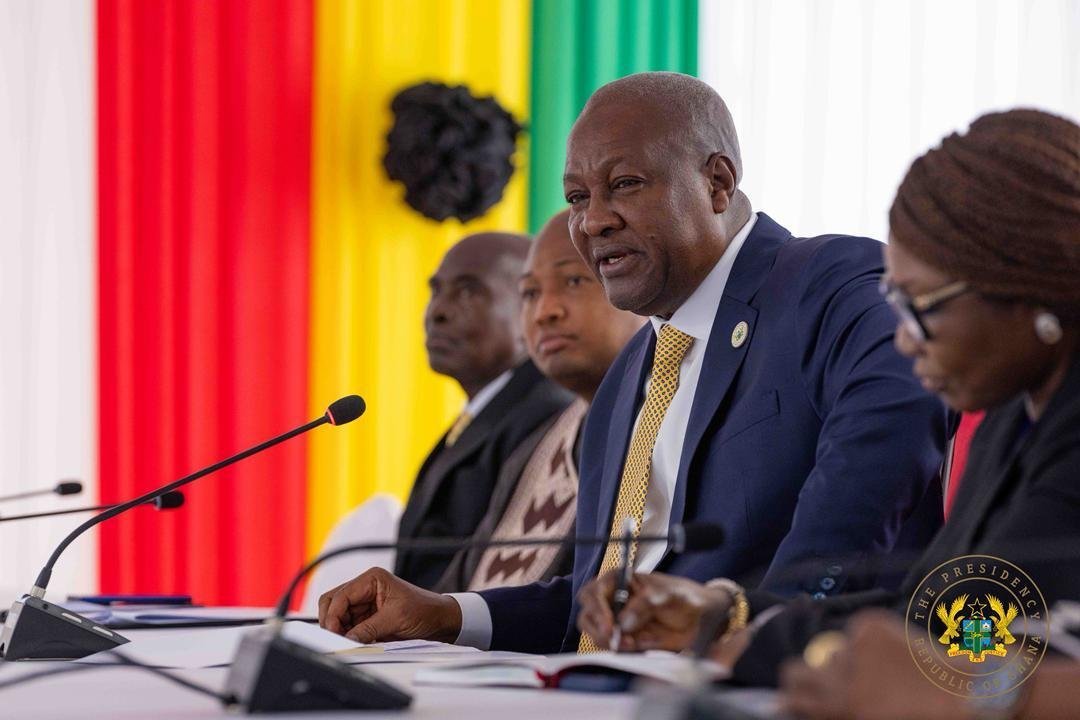Photos: President Mahama meets Tanzania President Suluhu Hassan