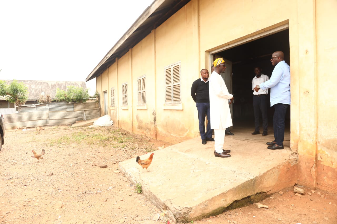 Buffer Stock CEO tours schools and warehouses in Eastern Region