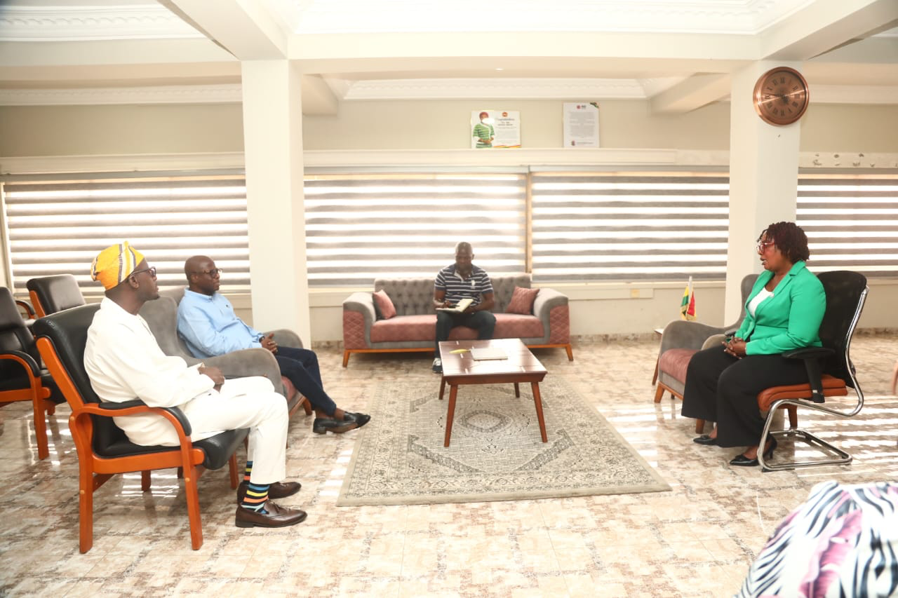 Buffer Stock CEO tours schools and warehouses in Eastern Region