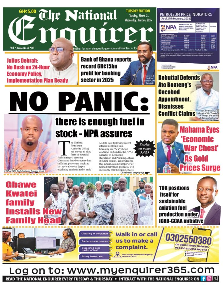 Today's Front Pages: Tuesday, March 3, 2026