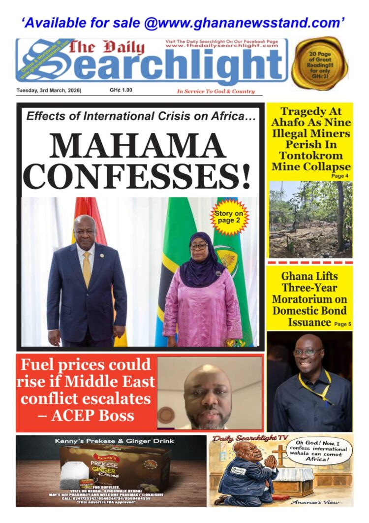 Today's Front Pages: Tuesday, March 3, 2026