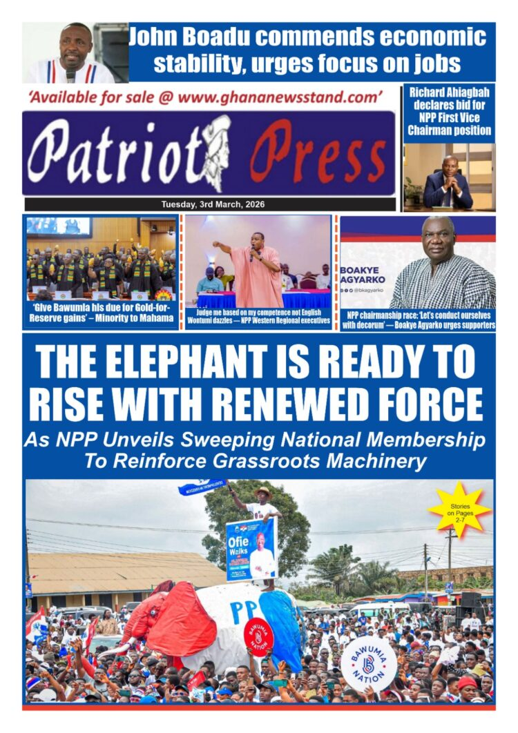 Today's Front Pages: Tuesday, March 3, 2026