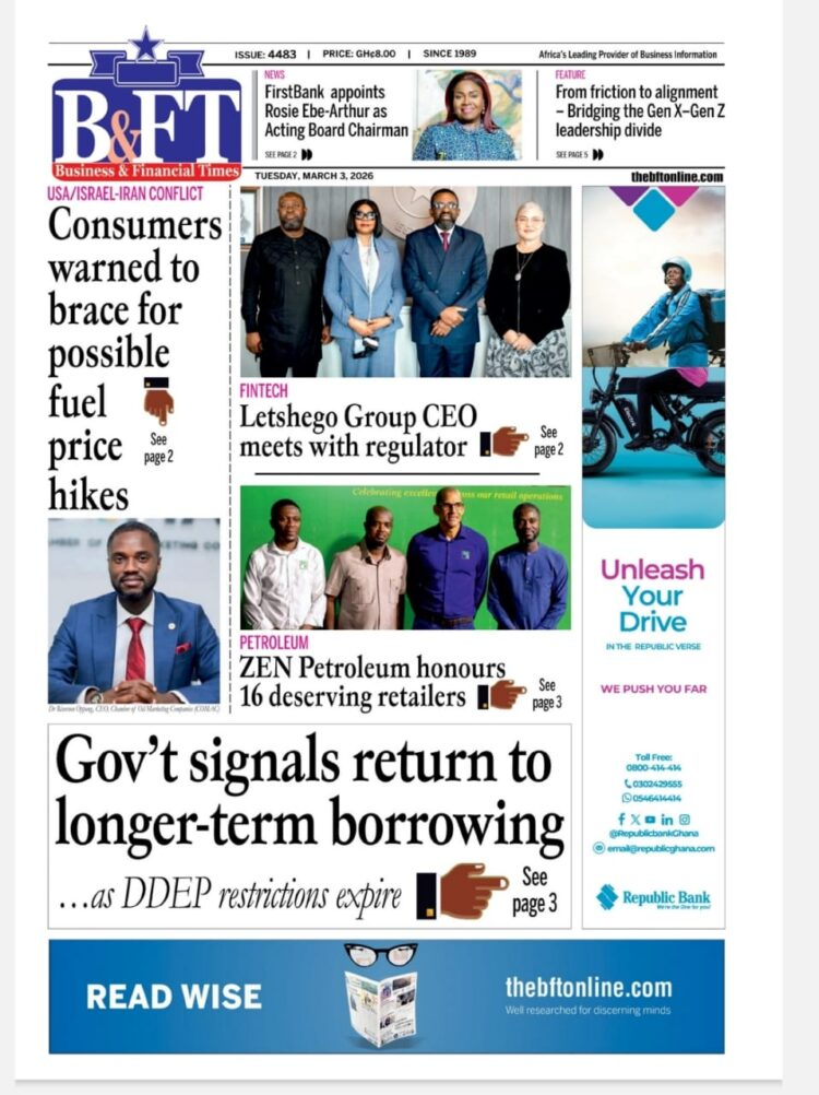 Today's Front Pages: Tuesday, March 3, 2026