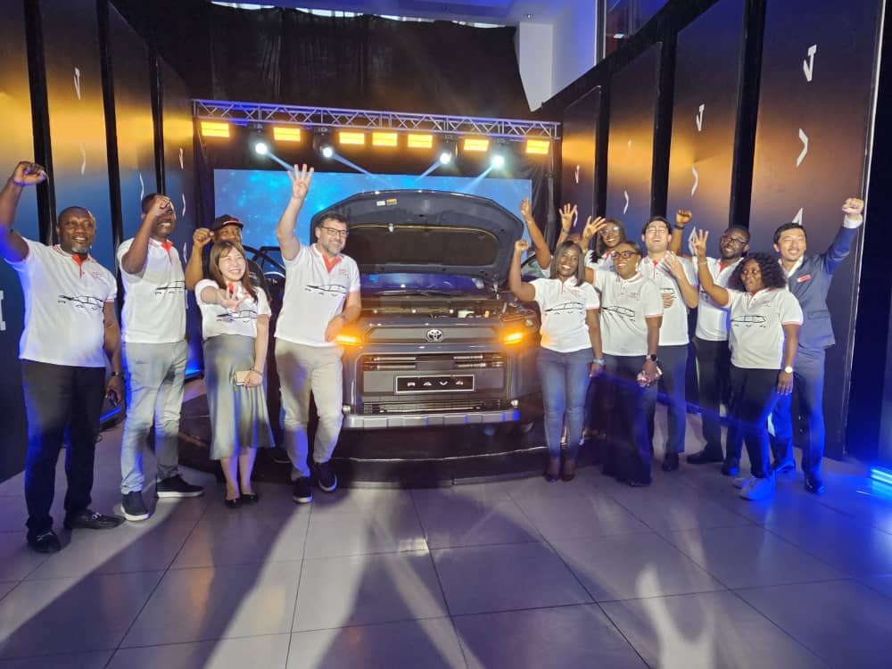 Toyota Ghana launches new RAV4 Hybrid with self-charging technology Toyota Ghana launches new RAV4 Hybrid with self-charging technology