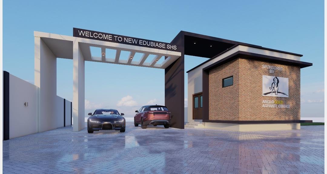 Obuasi Mine commences construction of New Edubiase SHS Multipurpose Assembly Hall
