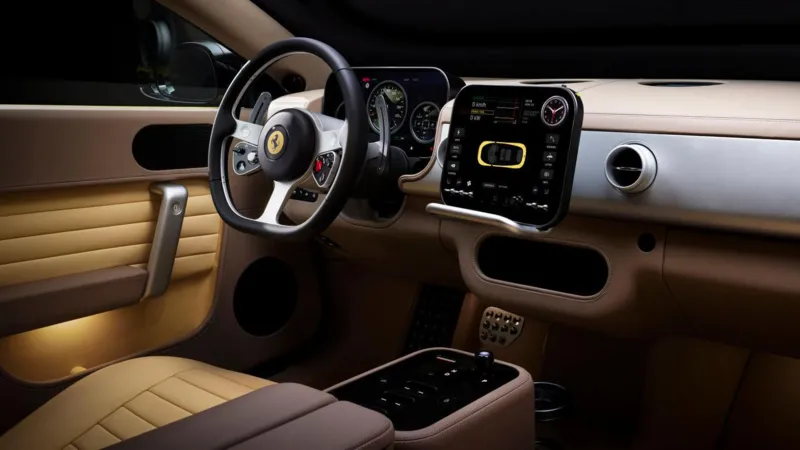 Ferrari unveils first fully electric car Ferrari unveils first fully electric car