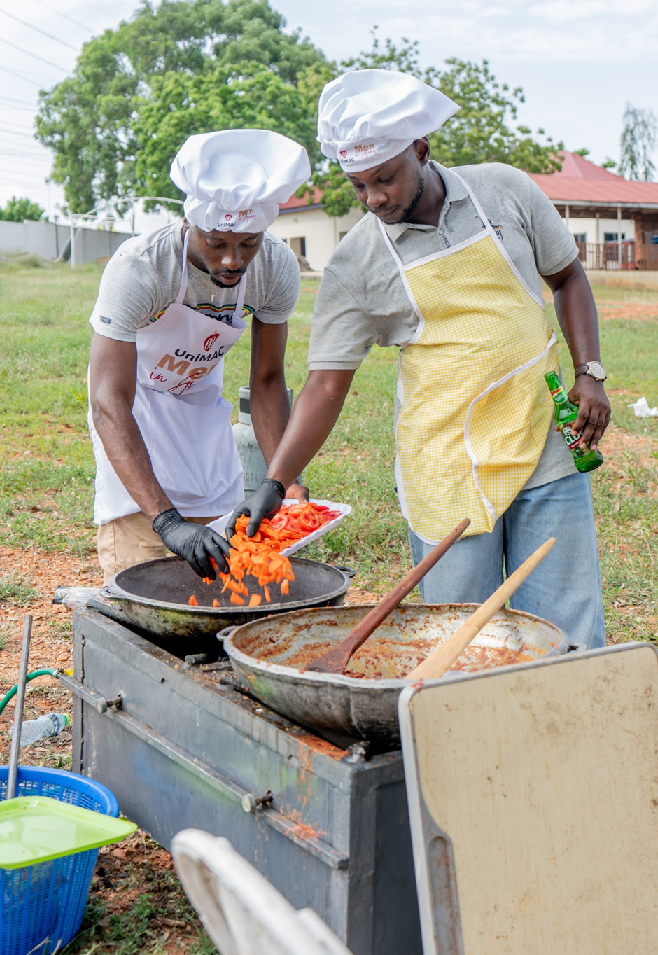 Before Mother’s Day, UniMAC men stepped into the kitchen and stirred a rare sense of community Before Mother’s Day, UniMAC men stepped into the kitchen and stirred a rare sense of community