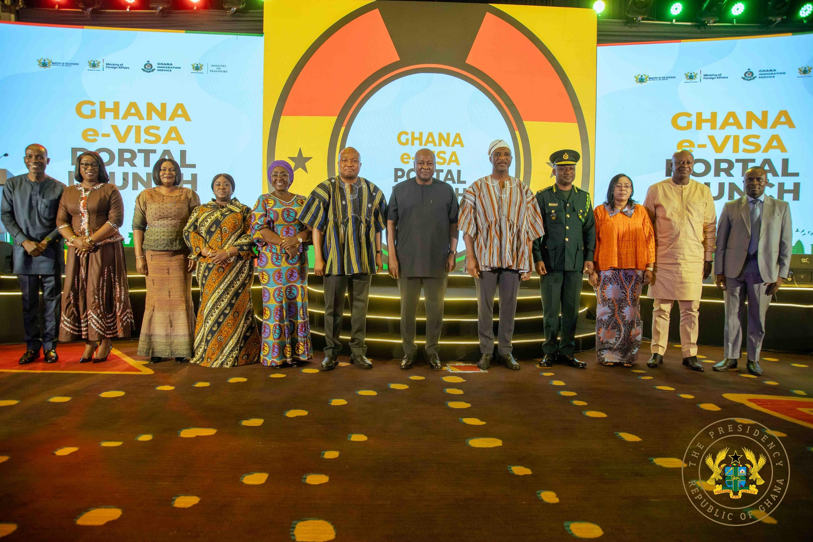 Photos: President Mahama launches e-Visa portal Photos: President Mahama launches e-Visa portal