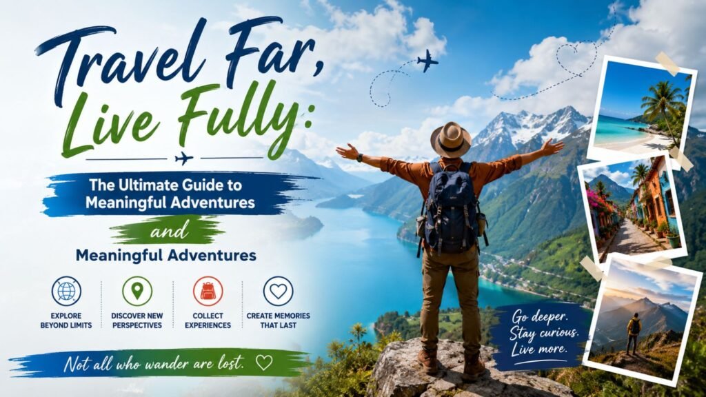 Travel Far, Live Fully: The Ultimate Guide to Meaningful Adventures