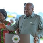 Mahama Back from UK Belarus