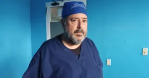 Dr. Alioth Fernandez Head of the Surgical Unit and Anesthesiology Department at the William Soler Pe