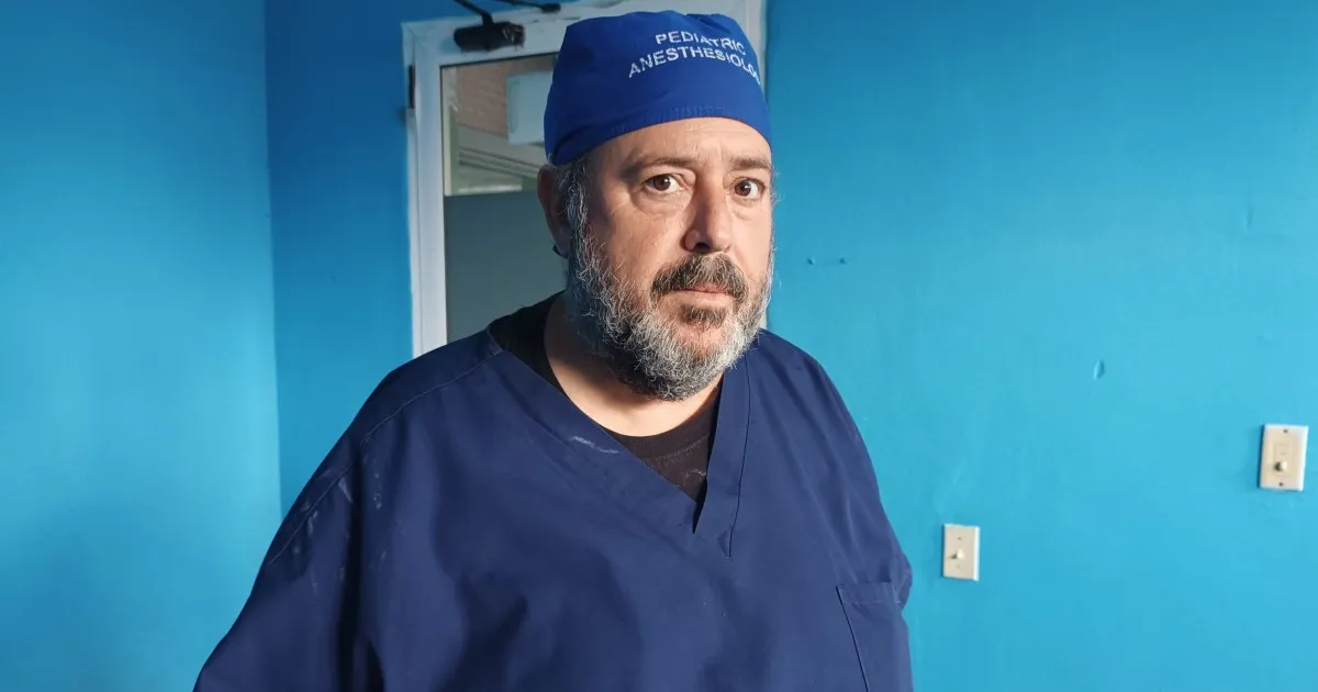 Dr. Alioth Fernandez Head of the Surgical Unit and Anesthesiology Department at the William Soler Pe