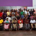 bsa Bank empowers Persons with Disabilities Absa team with PWDs after the programme