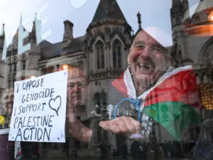 2026 02 13T120021Z 1755864515 RC2ZKJA7MZC7 RTRMADP 3 ISRAEL PALESTINIANS BRITAIN PALESTINE ACTION 17