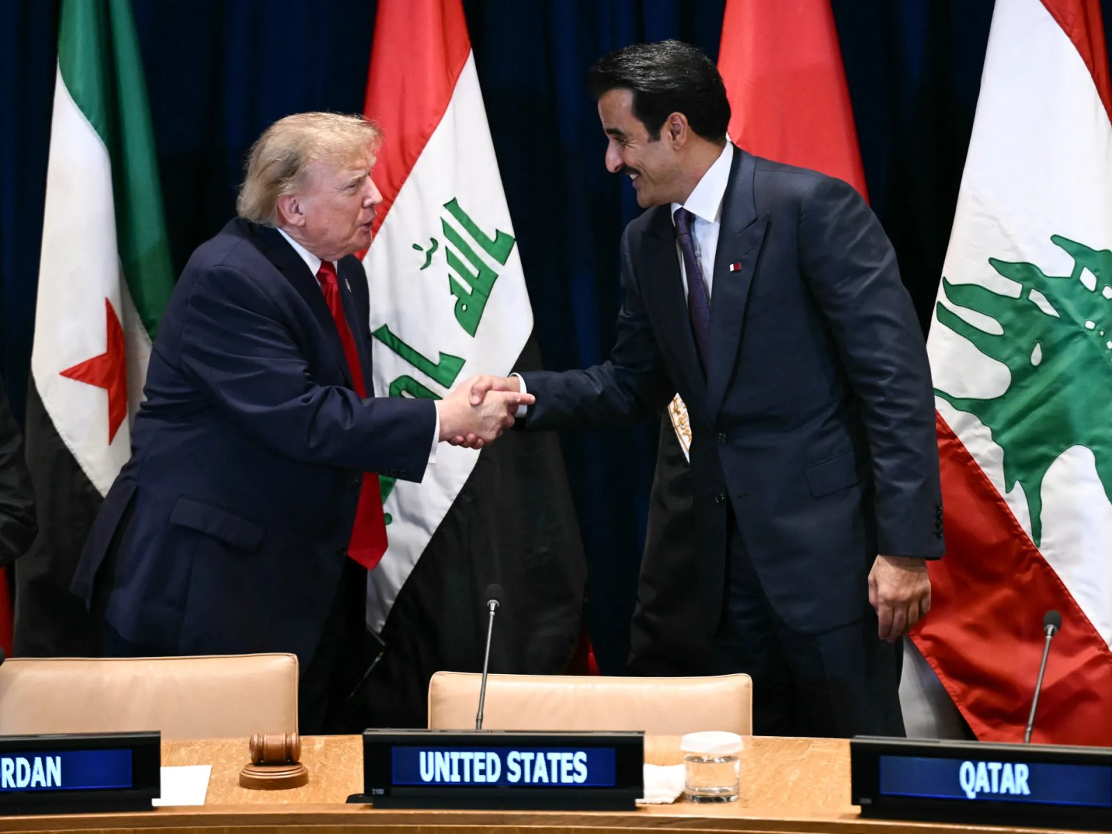 AFP 20260922 C9363CT v1 HighRes DonaldTrumpParticipatesInAMultilateralMeetingWi 1790116832