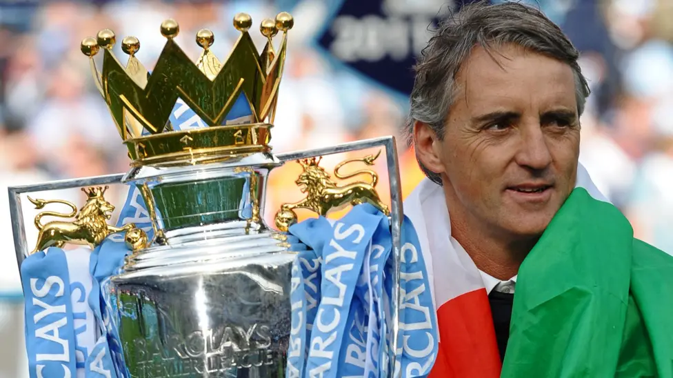 Roberto Mancini managed Manchester City from December 2009 until May 2013