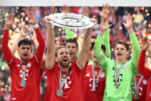 2026 05 16T162159Z 532994900 UP1EM5G19GM53 RTRMADP 3 SOCCER GERMANY FCB KOE 1786200188