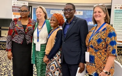 27.8bn lost as children remain Dr Hayford second from left with other researchers after the ceremony
