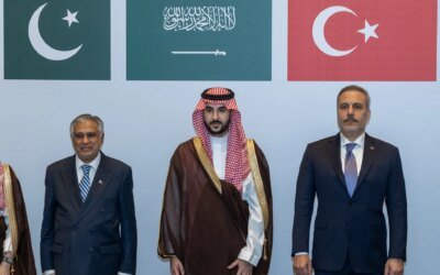 AA 20261005 42658949 42658945 TURKISH MINISTERS FIDAN AND GULER IN RIYADH 1791224207