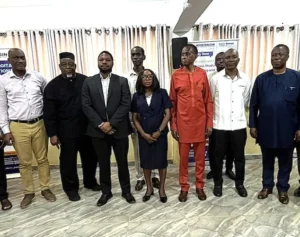 Ghana needs clear strategy Prof. Godfred A. Bokpin second from right together with other dignitaries