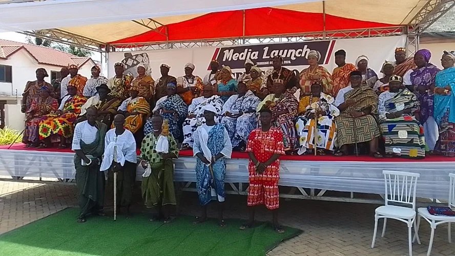 Hogbetsotso 2026 to promote tourism Anlo chiefs at the launch of the festival
