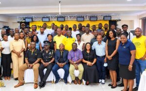 MTN invests 1.1bn Officials from MTN and other stakeholders after the programme