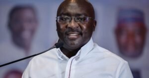 Mahamudu Bawumia vice president Ghana speaks at New Patriotic Party conference Ghana Presidential ca