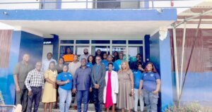 Mr Applerh fifth from left Mr Lamptey sixth from left and stakeholders after the event copy