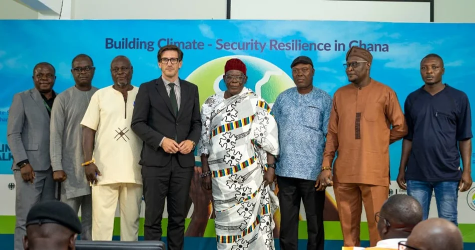 Put coastal communities at heart Ambassador Landshoeft fourth from left with some participants after