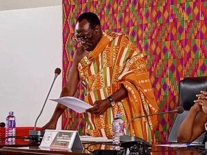 Social media blamed Inset TogbeTepre Hodo IV inducting the new paramount chiefs