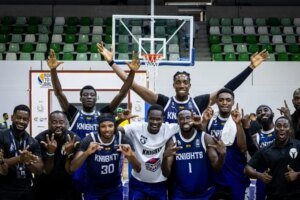 Spintex Knights celebrate qualification to 2026 BAL Elite 16 Stage